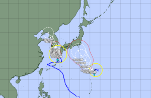 台風7号ラン気象庁